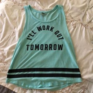 PINK VS Work out tank top